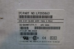 LITTELFUSE LFD5586-3 / LFD55863 (NEW IN BOX) SPLICER BLOCKS DISTRIBUTION POWER
