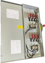 TDT3324R ABB 200A 3P FUSED DOUBLE THROW TRANSFER SWITCH N3R 240V 3DT324