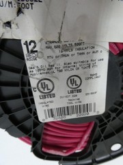 Southwire E51583F Red Machine Tool Wire 12awg 500ft 600v-ac