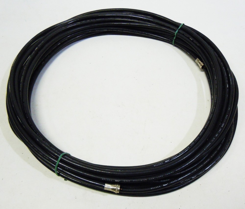 50+ Feet Belden 1694A 75-ohm RG-6/U Coaxial HD-SDI Digital Video Cable