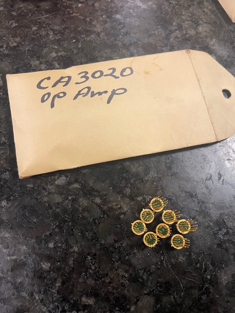 RCA CA3020 12-Pin General Purpose OP Amp Lot of 7