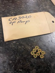 RCA CA3020 12-Pin General Purpose OP Amp Lot of 7