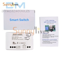 Smart WiFi Bluetooth Wireless Relay Switch Module 2.4G 1/2/4CH DC7-32V/AC85-250V