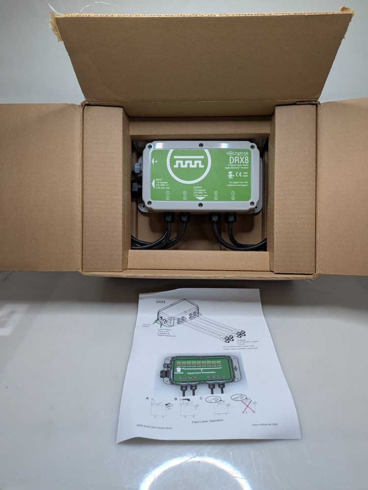 VoltServer DRX8 8-channel “Digital Electricity” Receiver