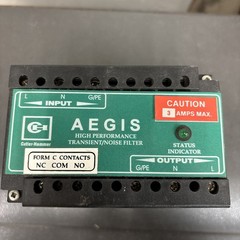 CUTLER-HAMMER TRANSIENT Surge Suppressor AGSHWCH120N03XC NIB Line EMI ARI Filter