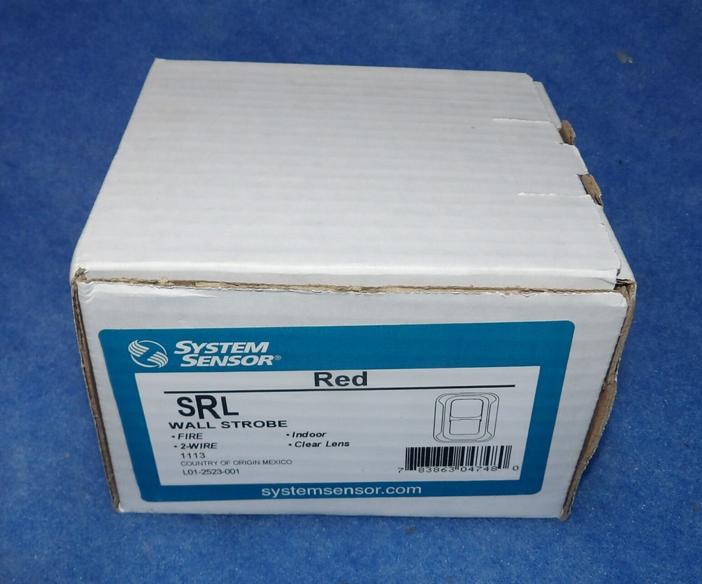 NIB System Sensor SRL Wall Strobe Alarm + 1 Year Warranty