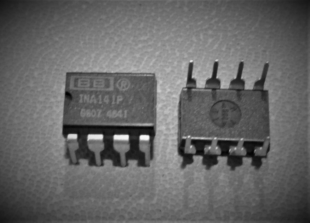 2X Burr Brown INA141PA Low Power Instrumentation Amplifier PDIP8 NEW!!