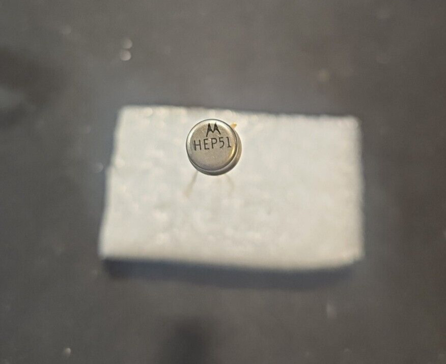 VINTAGE HEP51 – MOTOROLA – SILICON NPN TRANSISTOR NOS
