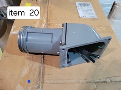 Thomas & Betts 7324-78 Receptacle 60A, 250v600vac wJAA6-AB6 Base Angle Adapter