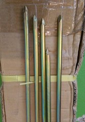 (Lot of 10) 4 FT Universal Ground Rod 5/16″ in Diameter-$8.99 EA & Free Shipping