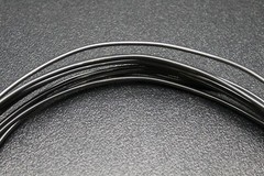 12 GAUGE THHN WIRE SOLID BLACK 5 FT THWN 600V 90C BUILDING MACHINE CABLE AWG