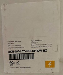 FX Luminaire AKN-SV LED Step Light Bronze 3000K L07 Surface Mount NEW- See Desc.