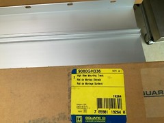 (6) Square D 9080GH336 High Rise Mounting Track