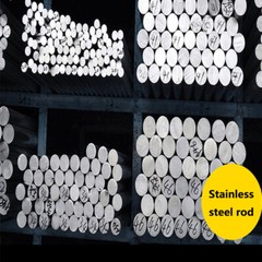 304 Stainless Steel Round Metal Bar Solid Rod Dia 3/4/5/6/8/10~20mm Length 500mm