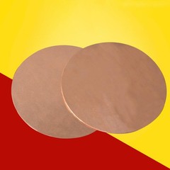Copper Circular Plate Metal Thin Copper Sheet Sheet Thick 0.8/1/1.5/2/2.5/3mm
