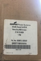 NEW Cooper UltraSIL House 27 kV Surge MOV Arrester Heavy Duty 22 MCOV 27kV UHS