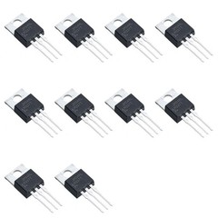 10 PCS LM337T 3Terminal Negative Adjustable Voltage Regulator 1.5A TO220AB