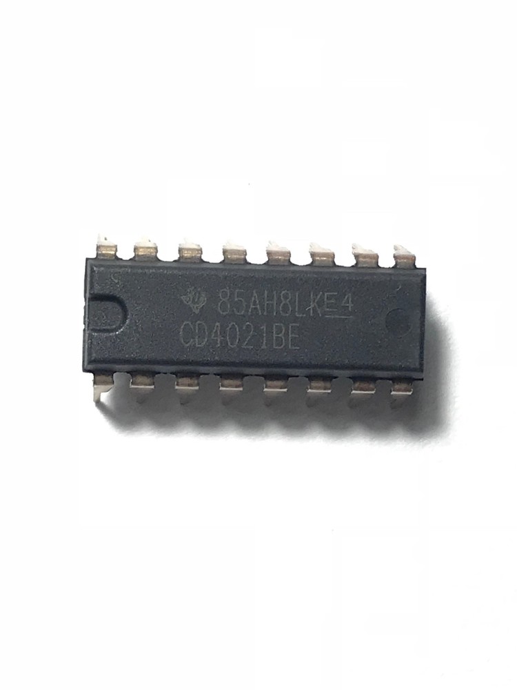 5PCS Texas Instruments CD4021BE CD4021 Static Shift Register, DIP-16 New IC
