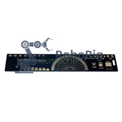 20cm Multifunctional PCB Ruler PCB Measuring Tool Angle Measure Meter Black M8