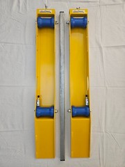 Adjustable Cable Drum Dispenser 1 Tonne Ramp Entry, Reel Stand Roller