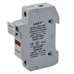 Fuse Holder Solar PV Fuse 10x38mm With LED Indicator Light For Solar Panels