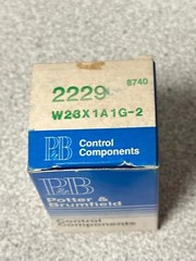 NEW Potter & Brumfield W23-X1A1G-2 Circuit Breaker 2 Amp, MADE IN USA