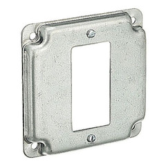 Steel City RS-16-CC, 4″ x 1/2″, 1 Ground Fault Receptacle, Square Box Cover, 1pc