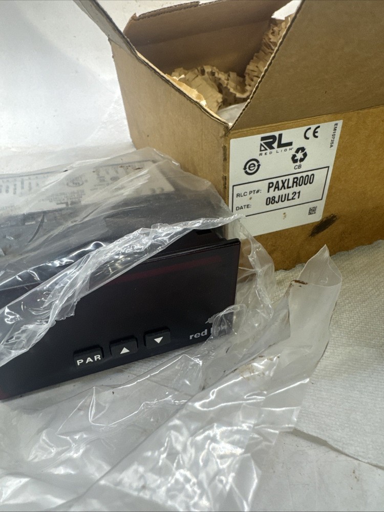 NEW PAXLR000 Red Lion PAX Lite 6 Digit Rate Meter STOCK 3835CC