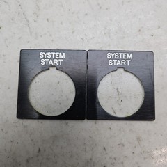 16 Pack Allen Bradley 30mm Push Button Legend Plate Mixed Lot See Pictures