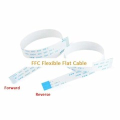 Pitch 1.0mm 6-Pin FFC/FPC Flexible Flat Cable 80C 60V VW-1 W:7mm Various Length