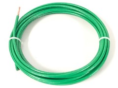 50′ FEET THHN THWN-2 8 AWG GAUGE GREEN COPPER BUILDING WIRE VW-1