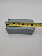 Gray Electrical ABS Box, Electrical Panel, Velleman G368, 6.25″ X 3″ X 2.25″