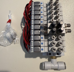 SMC Manifold Block VQZ1121-5G1-M5 (x10) – 4 Way Valve