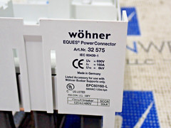 Wohner 32575 EQUES Power Connector Busbar Adapter New