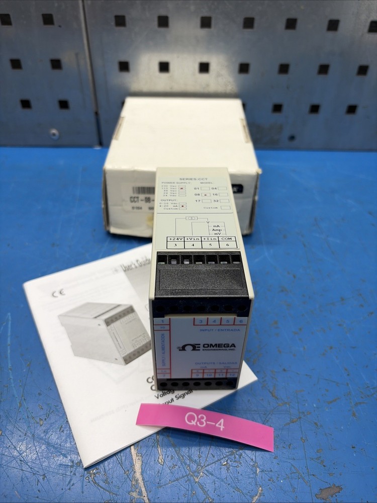 Omega Engineering CCT-08-0/650V thermocouple input signal conditioner