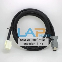 1PCS For SANKYO 50W~750W low power servo encoder servo motor encoder cable