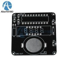 Electronic Watch DIY Kit LED Digital Tube Display Soldering Project Practice