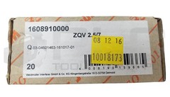 NEW BOX OF 10 WEIDMULLER 1608910000 CROSS CONNECTOR ZQV 2.5/7