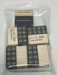 Allen Bradley 595-K04 Series A, Bulletin 599 Surge Suppressor Size 0-5 Lot of 5
