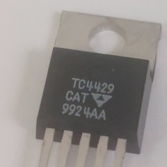 Microchip TC4429CAT 6A Inverting MOSFET Gate Driver TO-220-5 NOS Lot 1