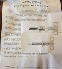 ETL Electro Thermal Link 6-30VAC-DC 0.2 A Class 2, Silver Box 104425