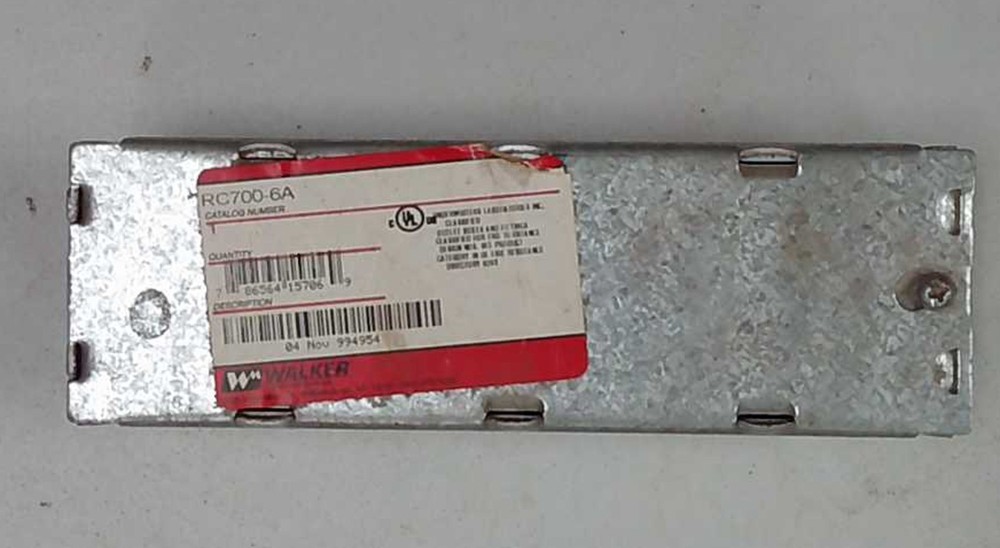 Wiremold RC700-6A Multi-Service Poke-Thru Conduit Adapter Assembly, Junction Box