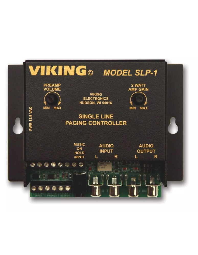 Viking Electronics Viking Single Line Paging Controller SLP-1 UPC 61568722248…