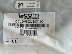 F9: Afinity / L-COM CTLDVI-DL-MM-10 – AUDIO/VIDEO CABLE, 10FT, GREY