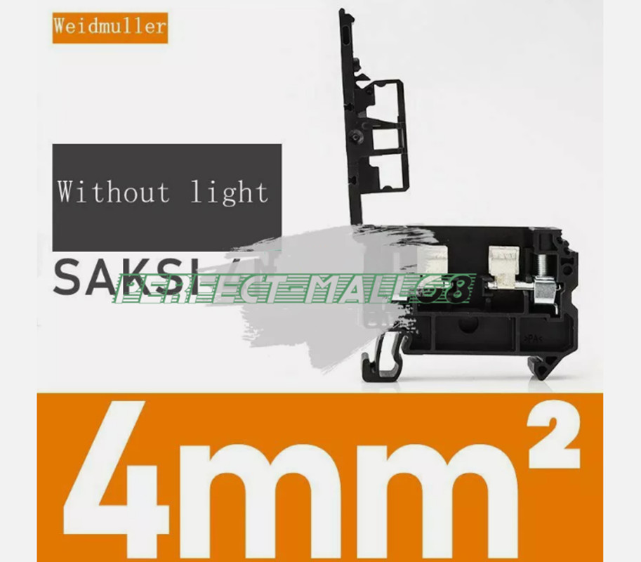 1PC New For Weidmuller Fuse Terminal SAKSI 4N Without Light 2697350000