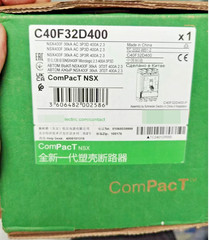 1PC- Schneider C40F32D400 Circuit breaker NSX400F 36kA/415VAC,3pole- NEW