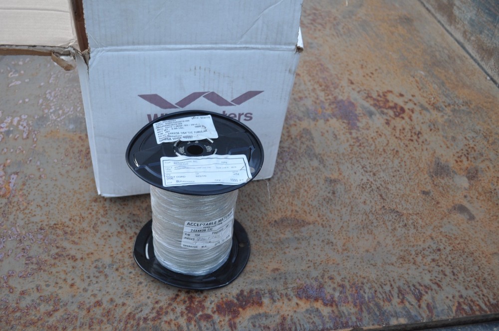WIRE MASTERS Tubular Braided Tinned Copper Wire 7/64 Wide Ground Strap 1000FT