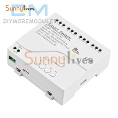 Smart WiFi Bluetooth Wireless Relay Switch Module 2.4G 1/2/4CH DC7-32V/AC85-250V