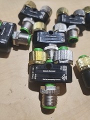 12 PC MURR ELEKTRONIK 7000-41141-0000000 5-POLE T-COUPLER NEW OPEN BOX LOT OF 12