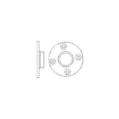 PECO 854, 1-1/2″, Malleable Iron, Conduit Floor Flange Plate, 1 pc